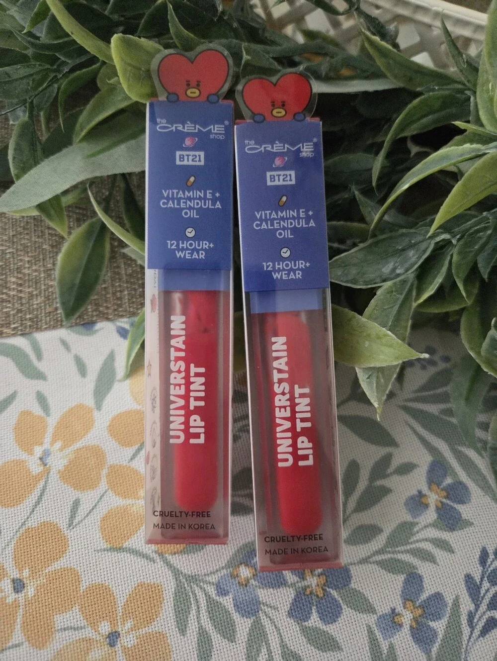 The Crème Shop BT21 Universtain Lip Tint — Red